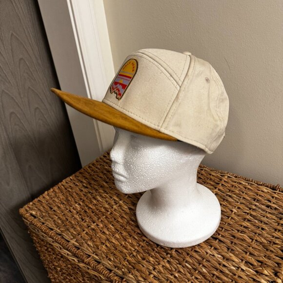 Half Acre Brewing (Chicago) Suede Suede 7-Panel Flat Bill Hat - Picture 3 of 4